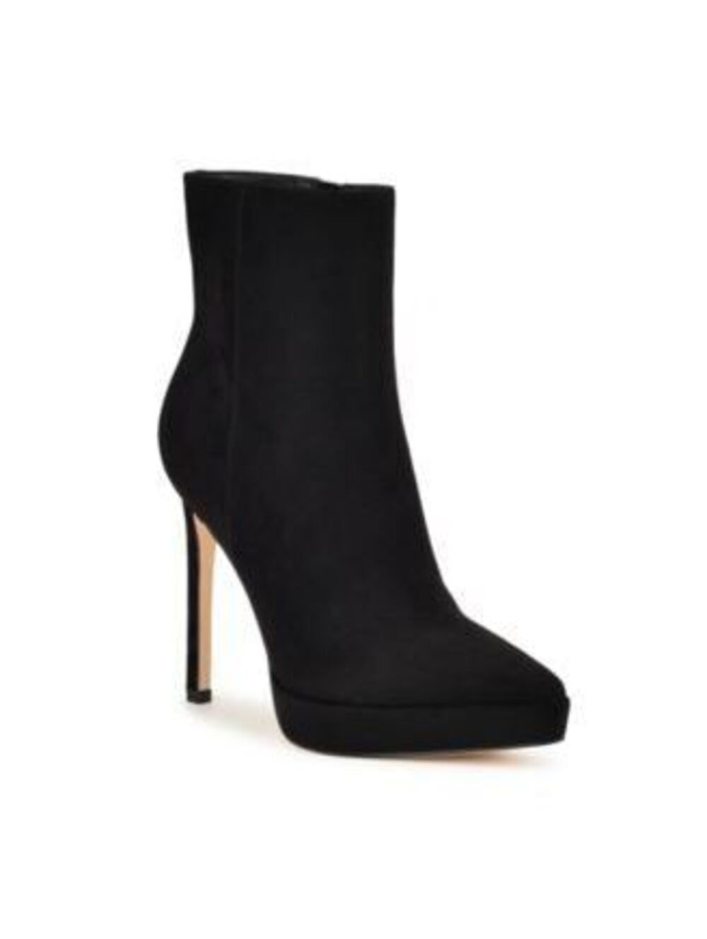 Nine West Danise2 Pointy Suede Boots Black 7.5M ($139)